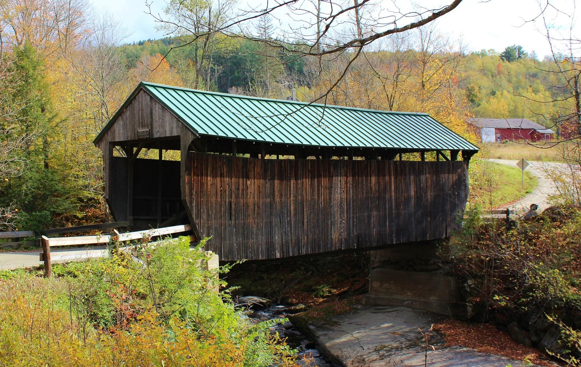 The <b>history</b> of <b>covered bridges</b> in New York, <b>Vermont</b>