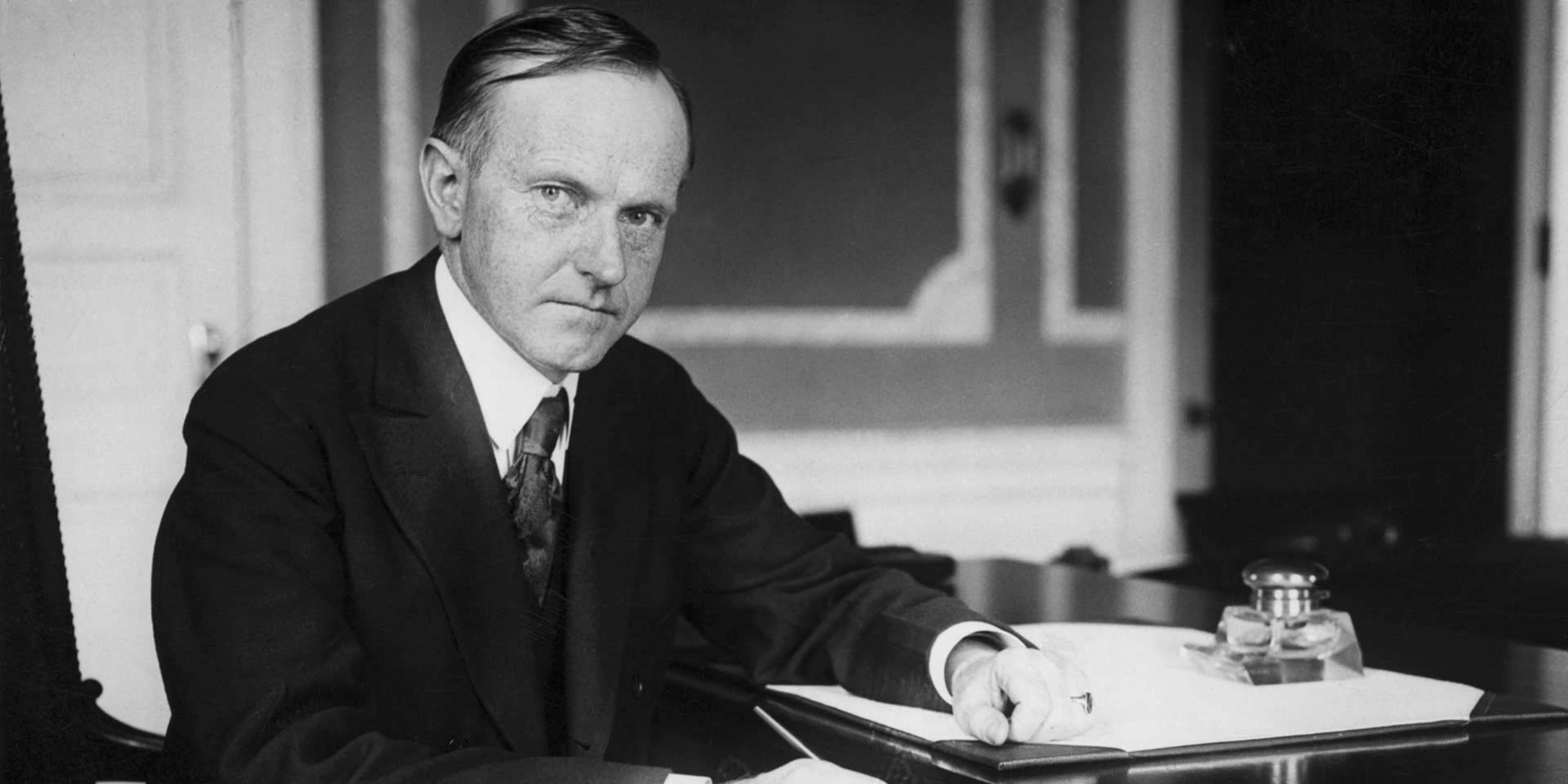 Calvin Coolidge takes <b>oath</b> of <b>office</b> after Warren G. Harding's ...