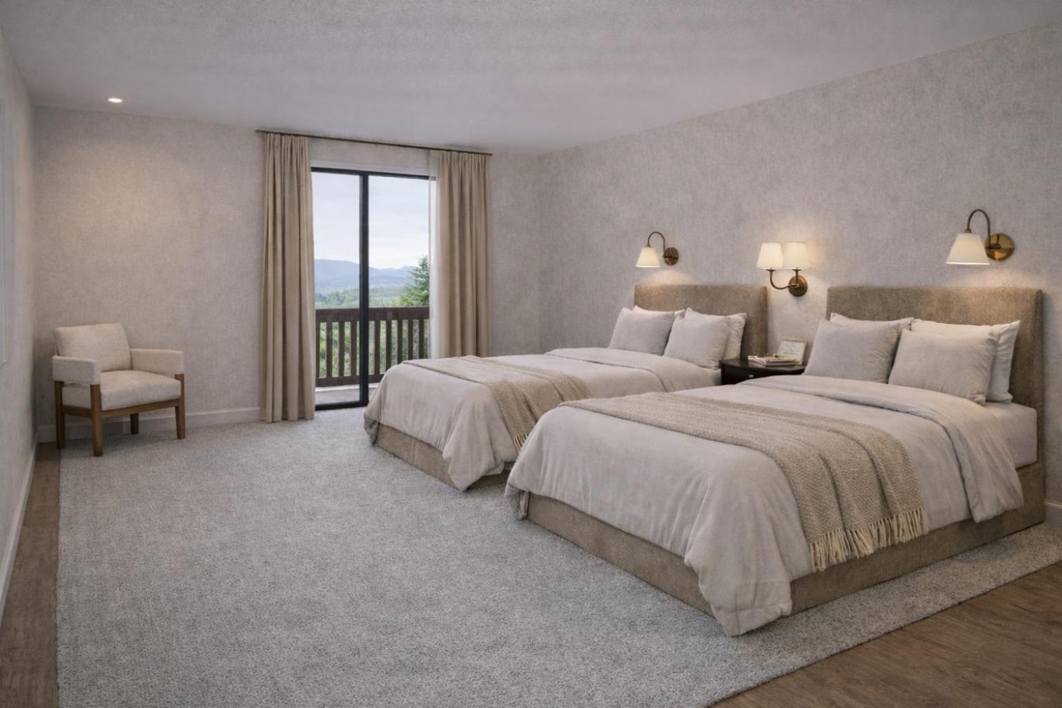 View Room Two Queen Beds